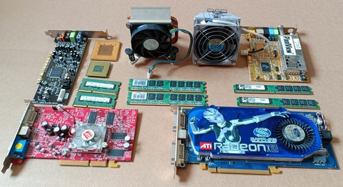 Vintage parts bundle cpus - pc,