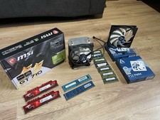 PC COMPUTER PARTS RAM CPU FAN