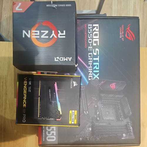 Ryzen 5800x asus - +, b550