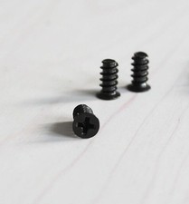 20x Black Fan Mounting Screws
