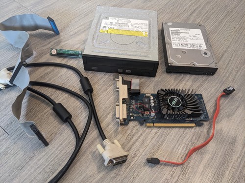 Joblot old retro - pc, parts